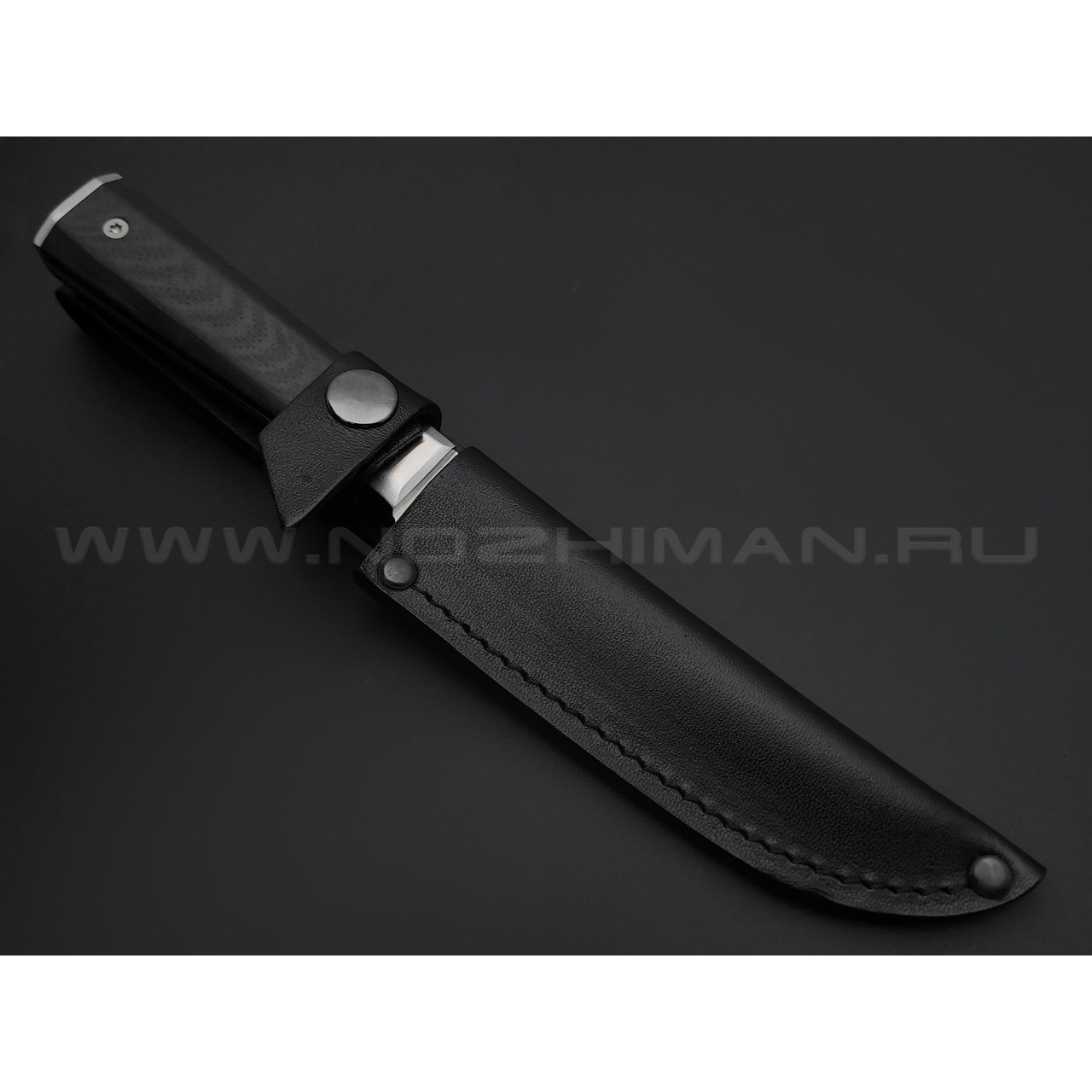 Saro нож Анчар сталь K110, рукоять G10 black