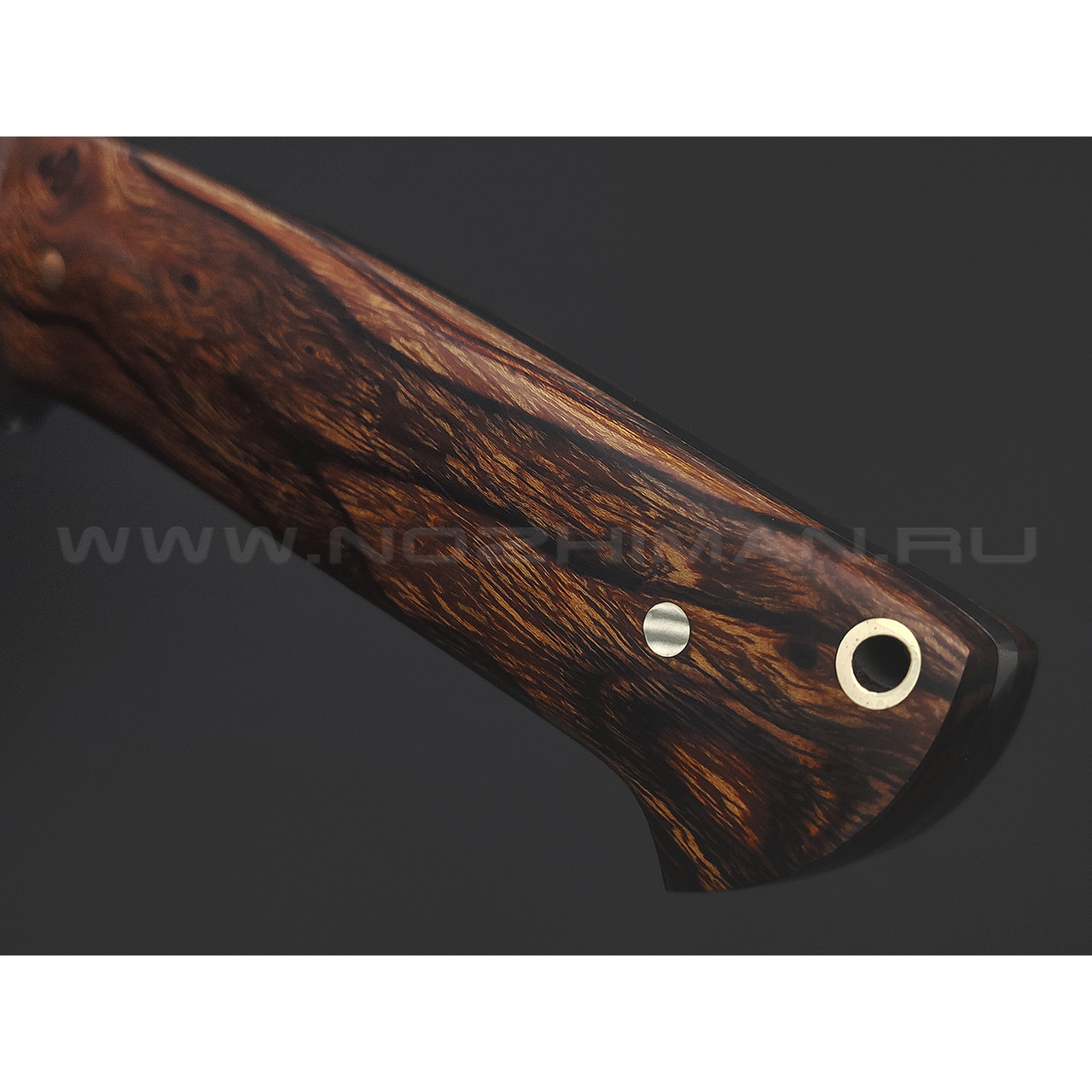 Товарищество Завьялова нож Бригадир сталь M390 satin, рукоять Айронвуд