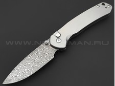 Нож CJRB Pyrite J1925T-DM сталь Damascus, рукоять Titanium TC4