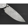 Нож CJRB Pyrite J1925T-DM сталь Damascus, рукоять Titanium TC4