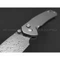 Нож CJRB Pyrite J1925T-DM сталь Damascus, рукоять Titanium TC4
