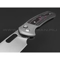 Нож CJRB Pyrite Wharncliffe J1925AT4-PU сталь CPM S90V, рукоять Titanium TC4, Fat Carbon