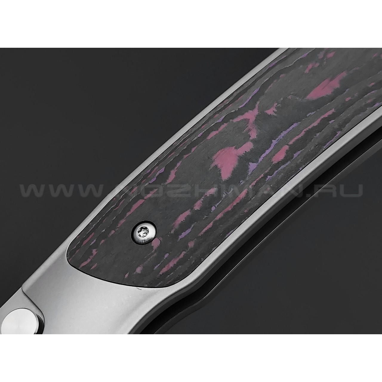 Нож CJRB Pyrite Wharncliffe J1925AT4-PU сталь CPM S90V, рукоять Titanium TC4, Fat Carbon