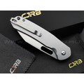 Нож CJRB Pyrite Wharncliffe J1925A1-BK сталь AR-RPM9, рукоять Stainless steel, G10 black Нож CJRB Pyrite Wharncliffe J1925A1-BK сталь AR-RPM9, рукоять Stainless steel, G10 black
