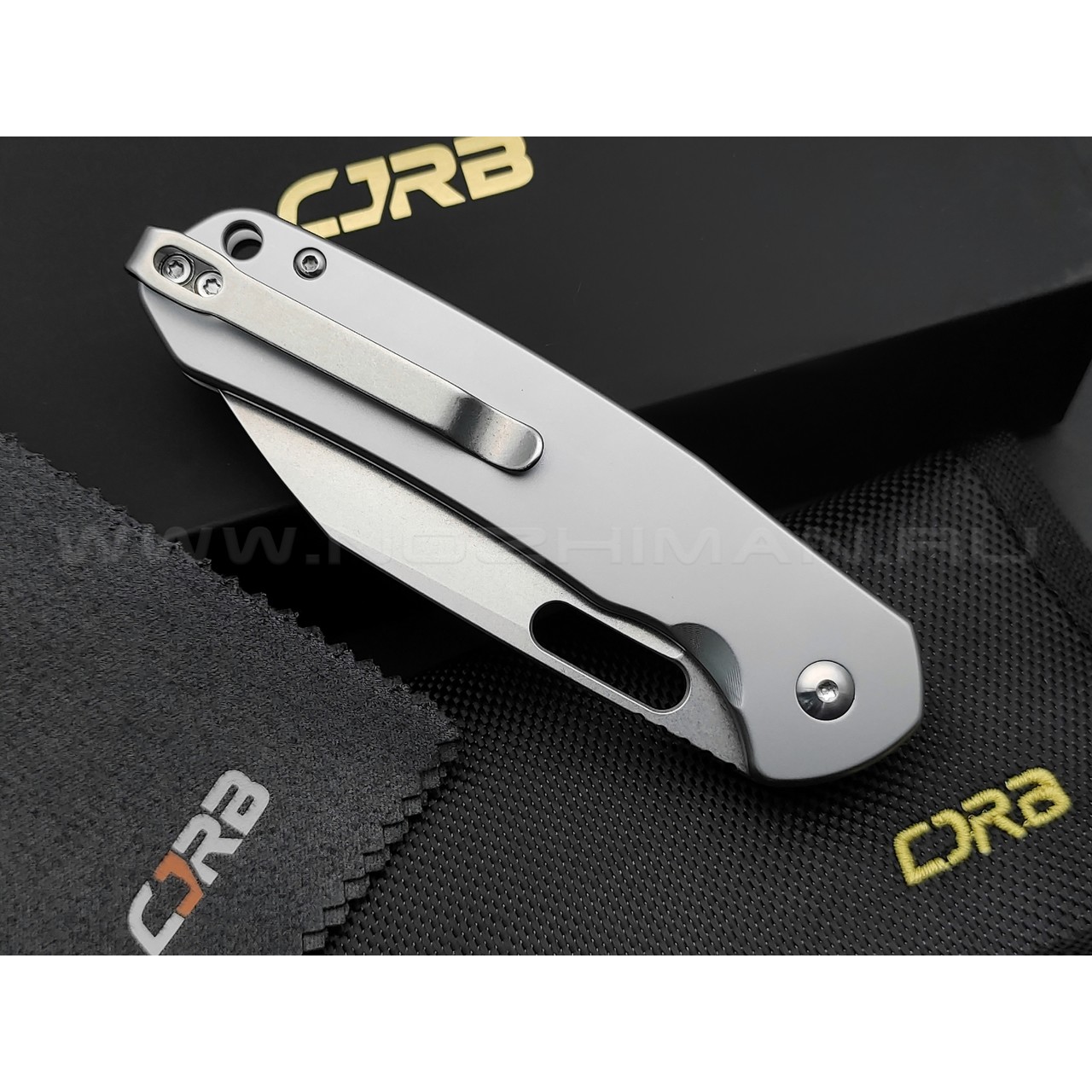 Нож CJRB Pyrite Wharncliffe J1925A1-BK сталь AR-RPM9, рукоять Stainless steel, G10 black