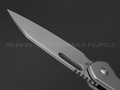 Нож CJRB Pyrite Wharncliffe J1925A1-BK сталь AR-RPM9, рукоять Stainless steel, G10 black