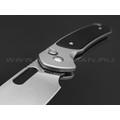 Нож CJRB Pyrite Wharncliffe J1925A1-BK сталь AR-RPM9, рукоять Stainless steel, G10 black Нож CJRB Pyrite Wharncliffe J1925A1-BK сталь AR-RPM9, рукоять Stainless steel, G10 black