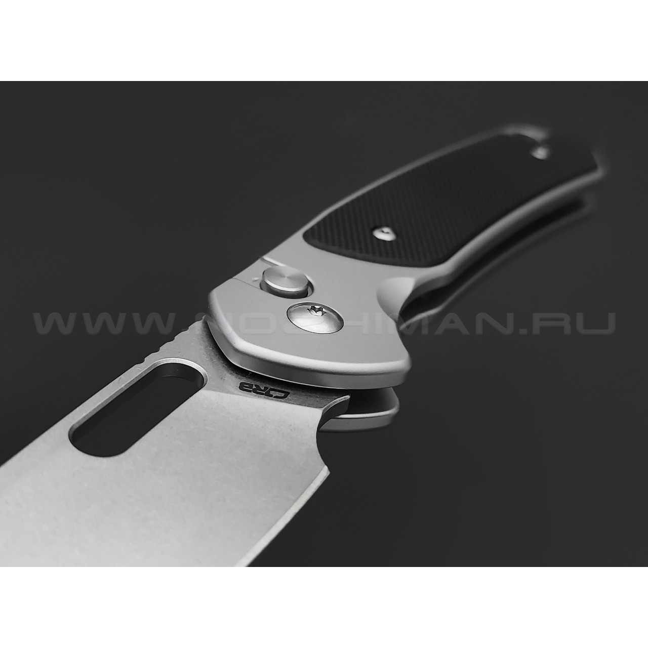 Нож CJRB Pyrite Wharncliffe J1925A1-BK сталь AR-RPM9, рукоять Stainless steel, G10 black