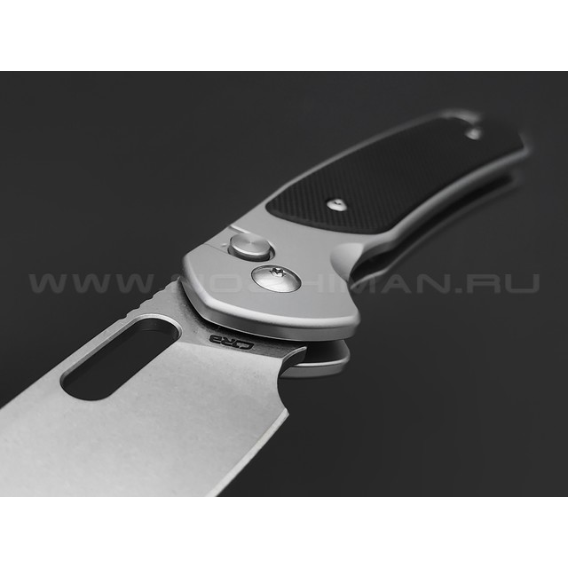 Нож CJRB Pyrite Wharncliffe J1925A1-BK сталь AR-RPM9, рукоять Stainless steel, G10 black