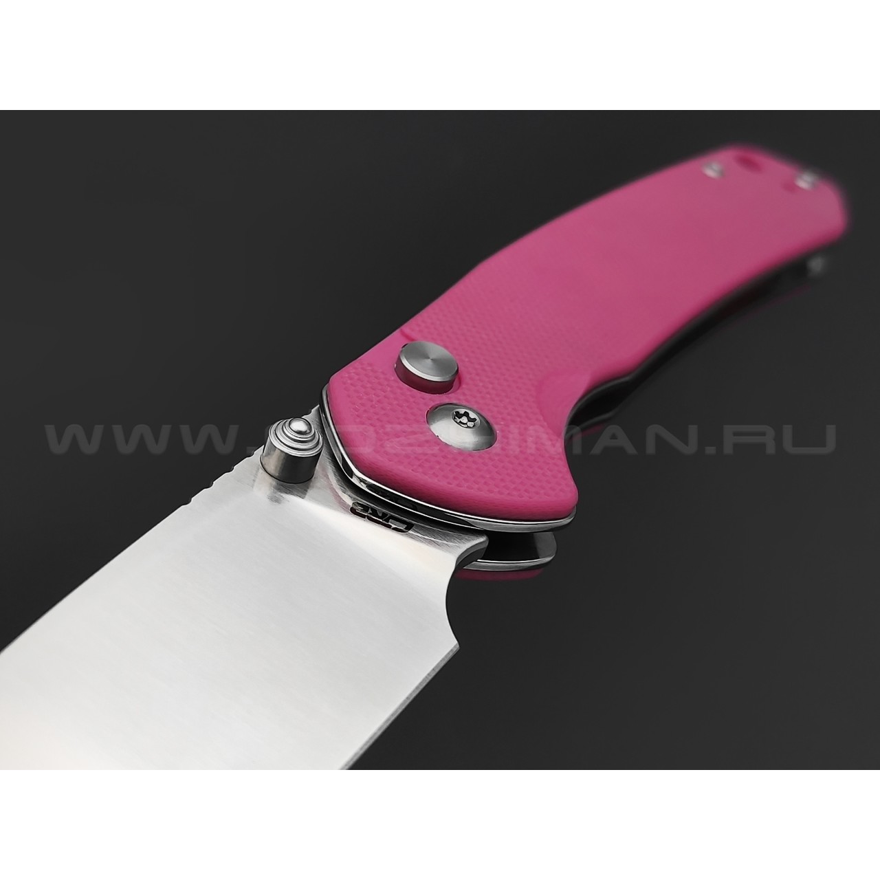 Нож CJRB Pyrite J1925-PNK сталь AR-RPM9, рукоять G10 pink