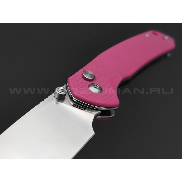 Нож CJRB Pyrite J1925-PNK сталь AR-RPM9, рукоять G10 pink