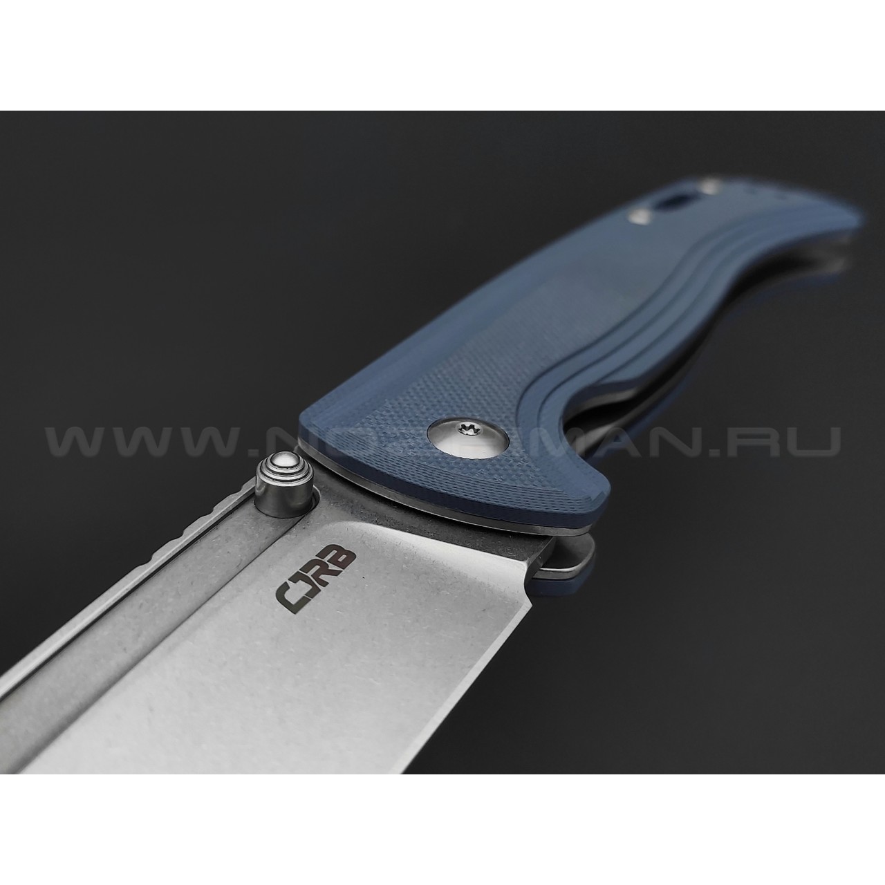 Нож CJRB Resource J1932-GY сталь AR-RPM9 стоунвош, рукоять G10 grey