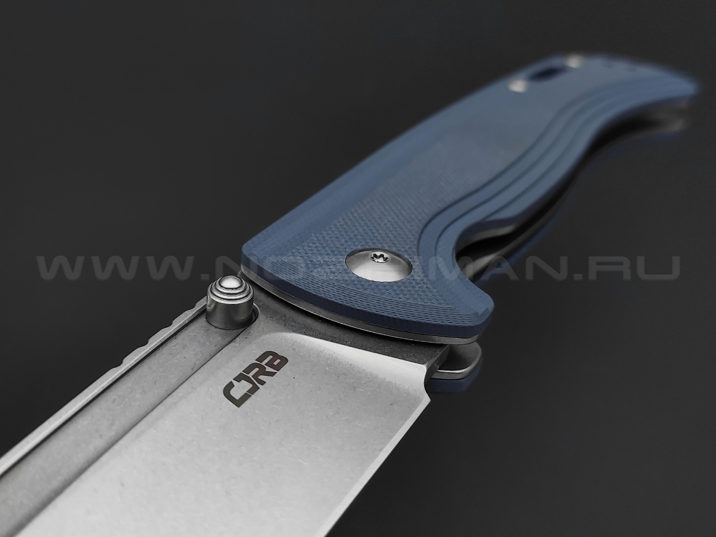 Нож CJRB Resource J1932-GY сталь AR-RPM9 stonewash, рукоять G10 grey