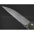 Нож CJRB Resource J1932-GN сталь AR-RPM9 стоунвош, рукоять G10 green