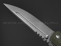 Нож CJRB Resource J1932-GN сталь AR-RPM9 stonewash, рукоять G10 green