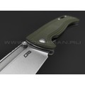 Нож CJRB Resource J1932-GN сталь AR-RPM9 стоунвош, рукоять G10 green