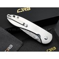 Нож CJRB Feldspar J1912BD-ST сталь Damascus, рукоять Stainless steel Нож CJRB Feldspar J1912BD-ST сталь Damascus, рукоять Stainless steel