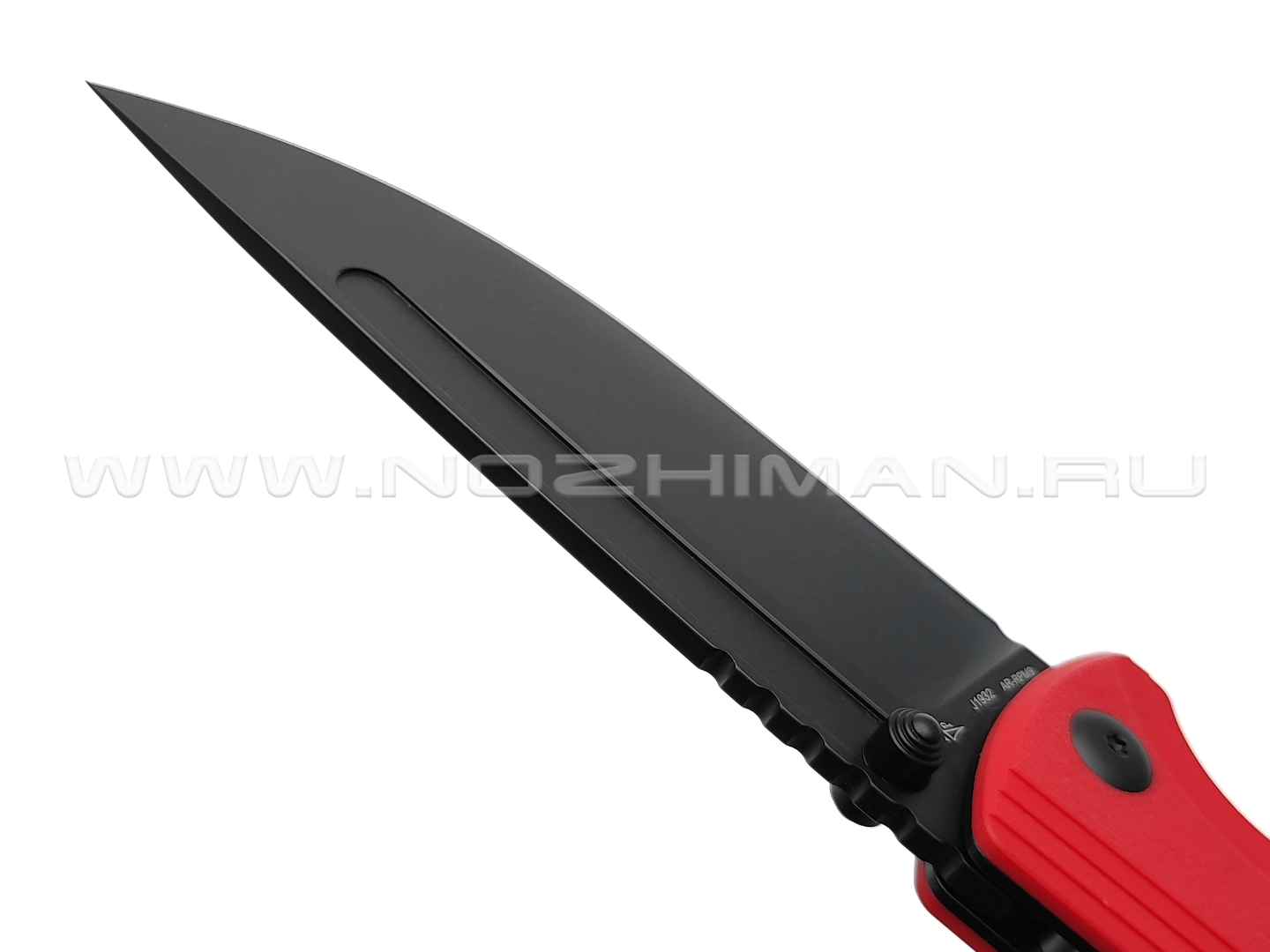 Нож CJRB Resource J1932-BRE сталь AR-RPM9 PVD, рукоять G10 red