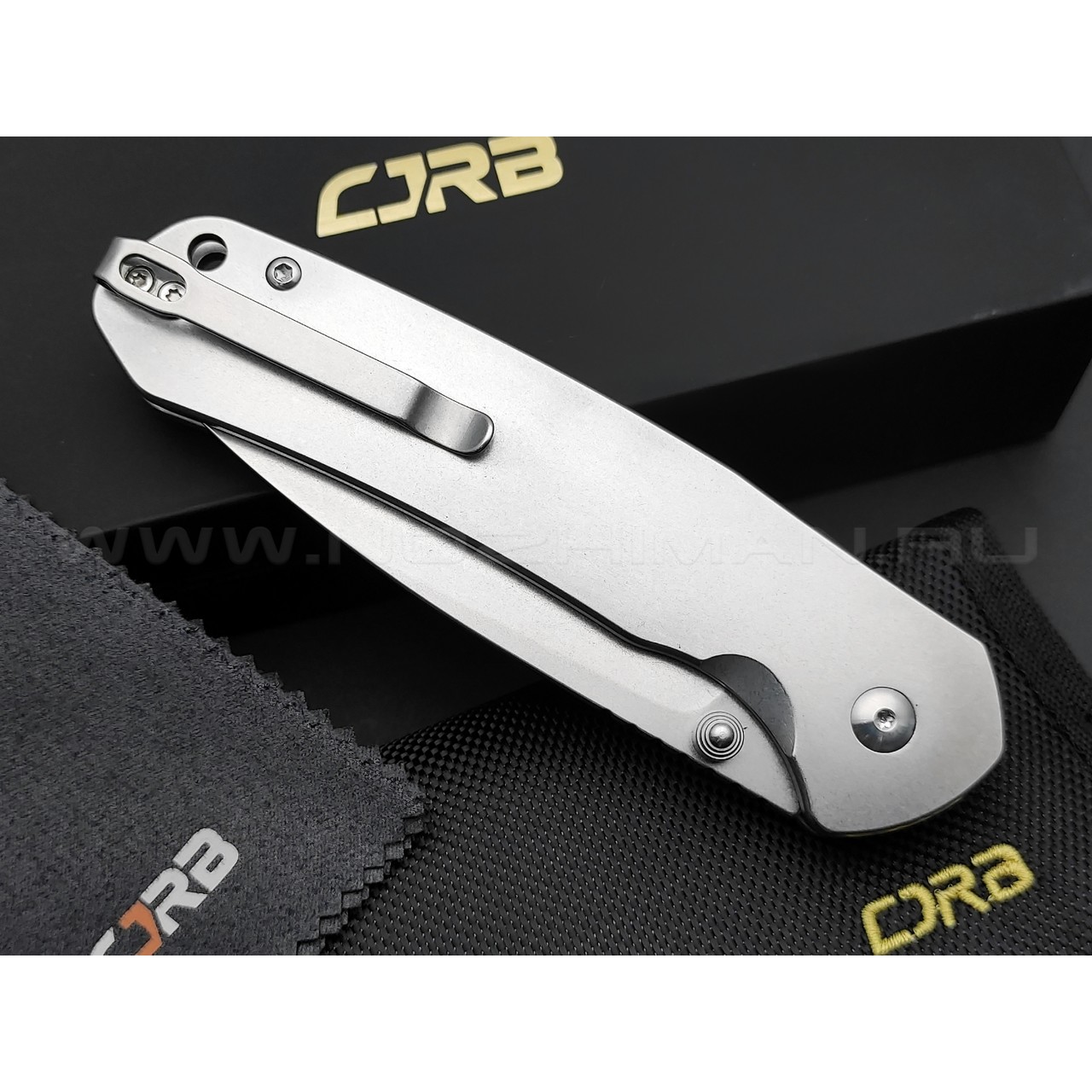 Нож CJRB Pyrite Large J1925L-ST сталь AR-RPM9, рукоять Stainless steel