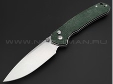 Нож CJRB Pyrite Large J1925L-ODG сталь AR-RPM9, рукоять Micarta green