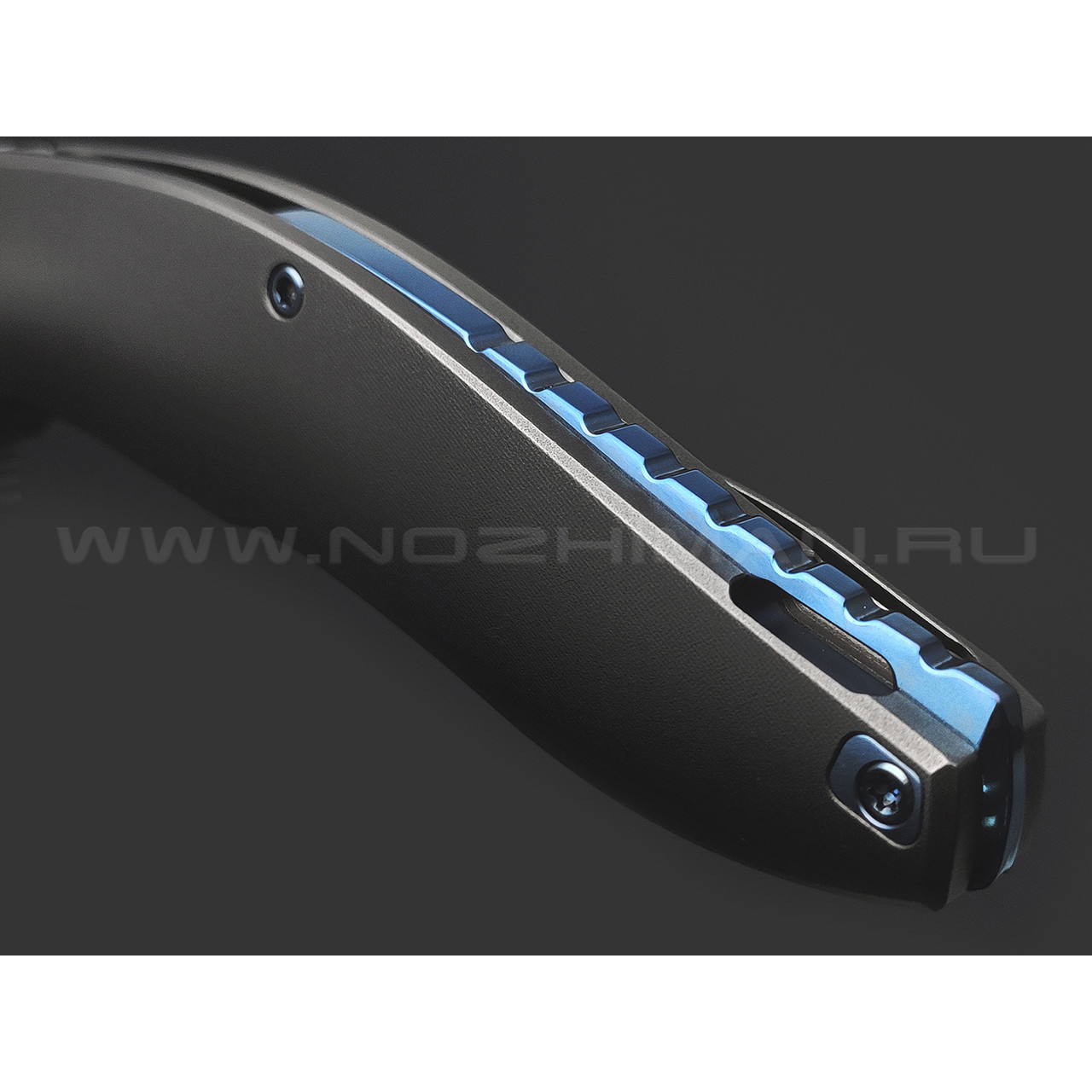 Knife Tech нож Barracuda Limited Edition сталь M390, рукоять Titanium TC4 grey