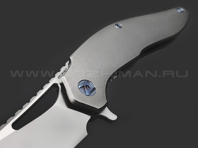 Knife Tech нож Барракуда Limited Edition сталь M390, рукоять Titanium TC4 grey