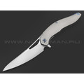 Knife Tech нож Barracuda Limited Edition сталь M390, рукоять Titanium TC4 grey