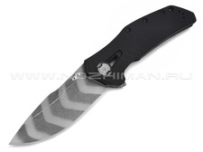 Zero Tolerance нож 0308BLKTS сталь CPM 20CV tiger stripes DLC, рукоять Titanium, G10 black