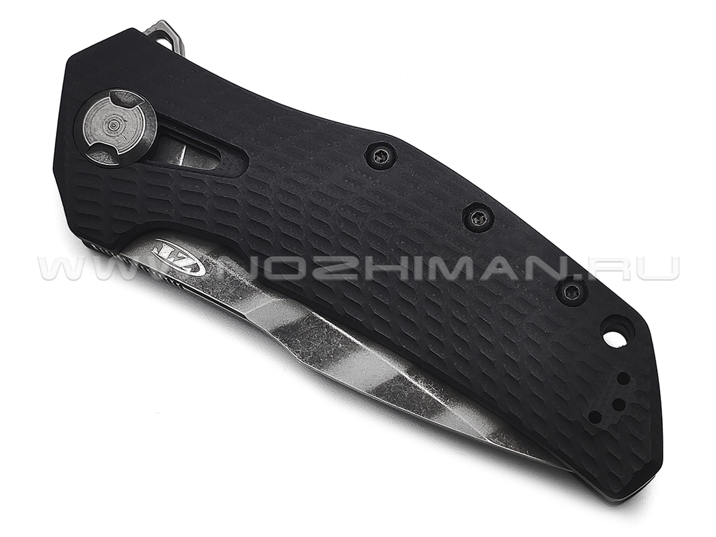 Zero Tolerance нож 0308BLKTS сталь CPM 20CV tiger stripes DLC, рукоять Titanium, G10 black
