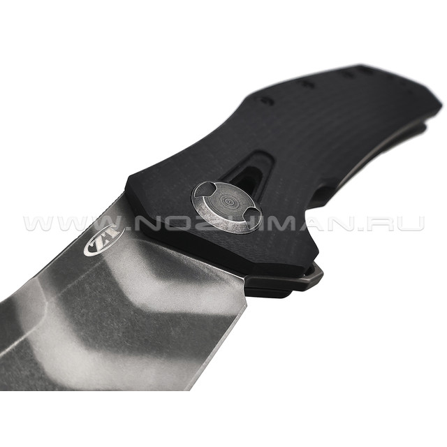 Zero Tolerance нож 0308BLKTS сталь CPM 20CV tiger stripes DLC, рукоять Titanium, G10 black