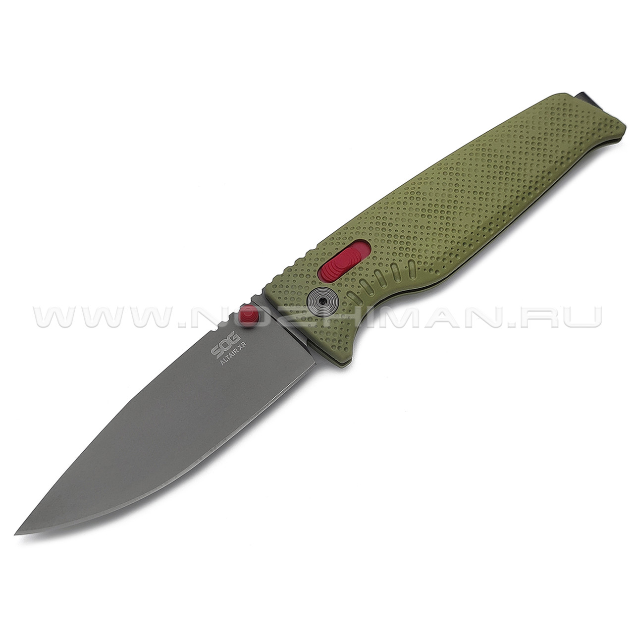 Нож SOG Altair XR 12-79-03-57 сталь Cryo CPM 154, рукоять Glass Reinforced Nylon field green