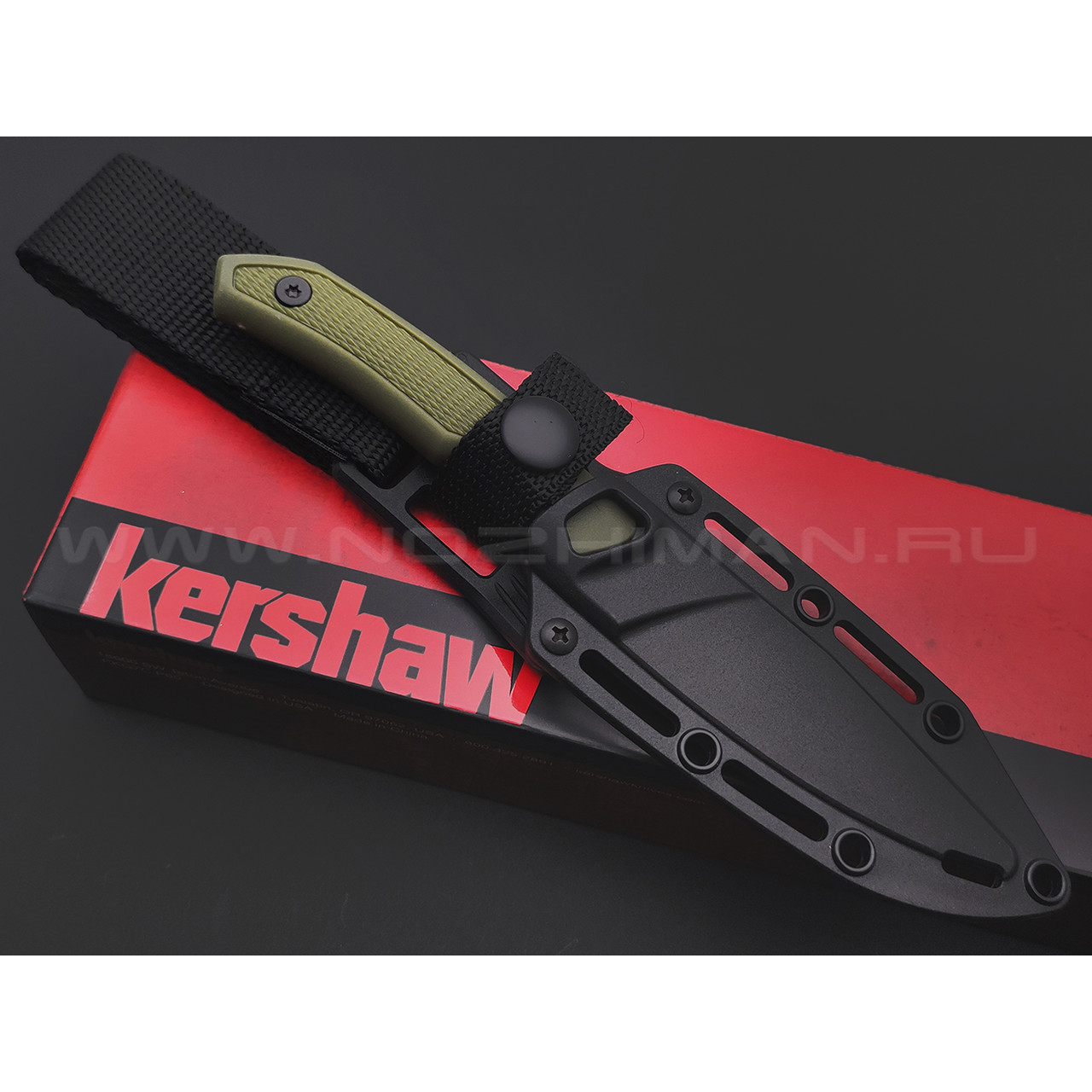 Нож Kershaw Deschutes Caper 1882 сталь D2 стоунвош, рукоять Polypropylene