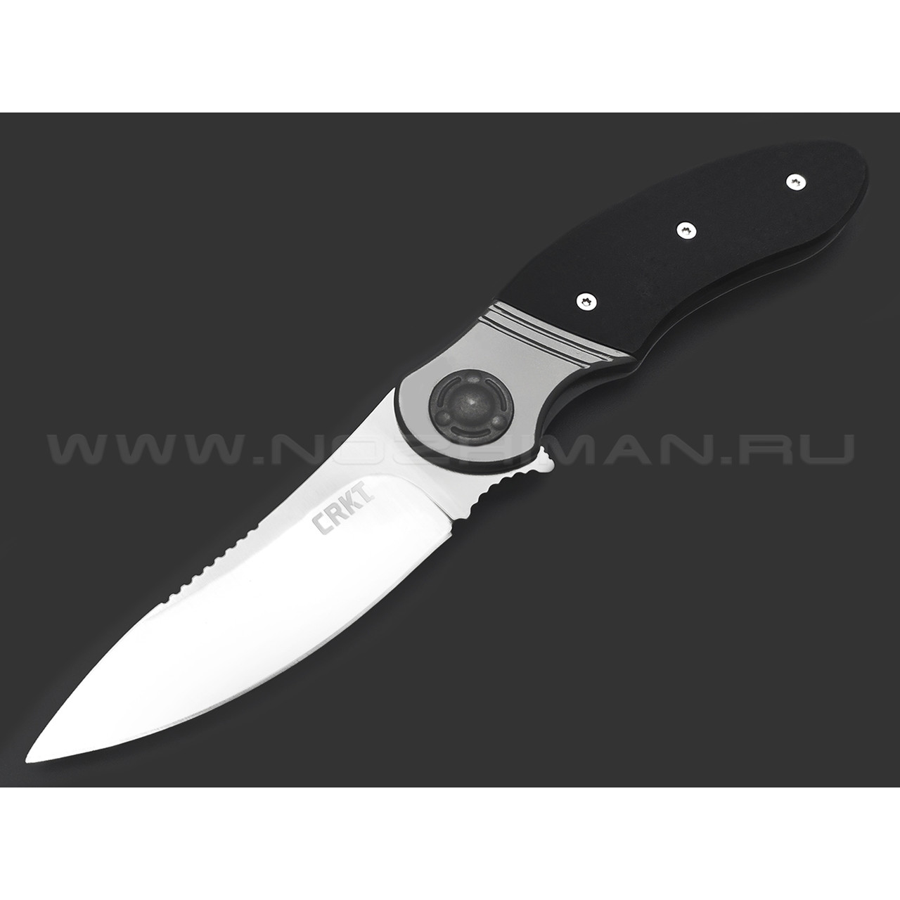 Нож CRKT Hootenanny K300KXP сталь 8Cr13MoV, рукоять Glass-Reinforced Nylon, steel