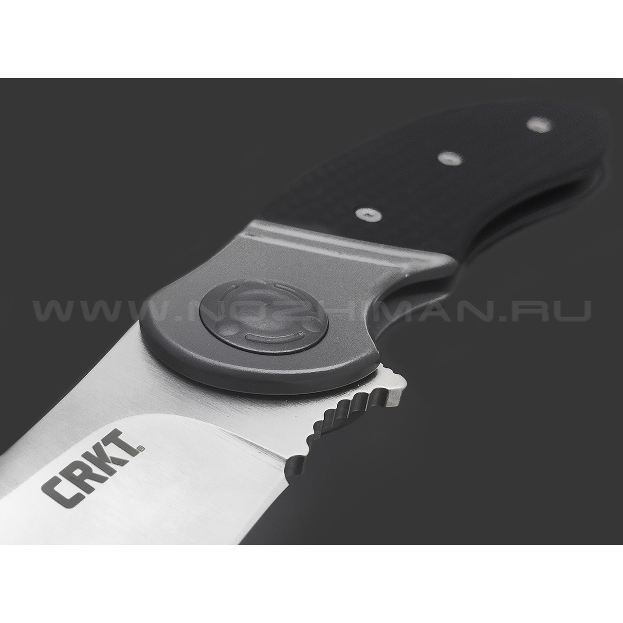 Нож CRKT Hootenanny K300KXP сталь 8Cr13MoV, рукоять Glass-Reinforced Nylon, steel