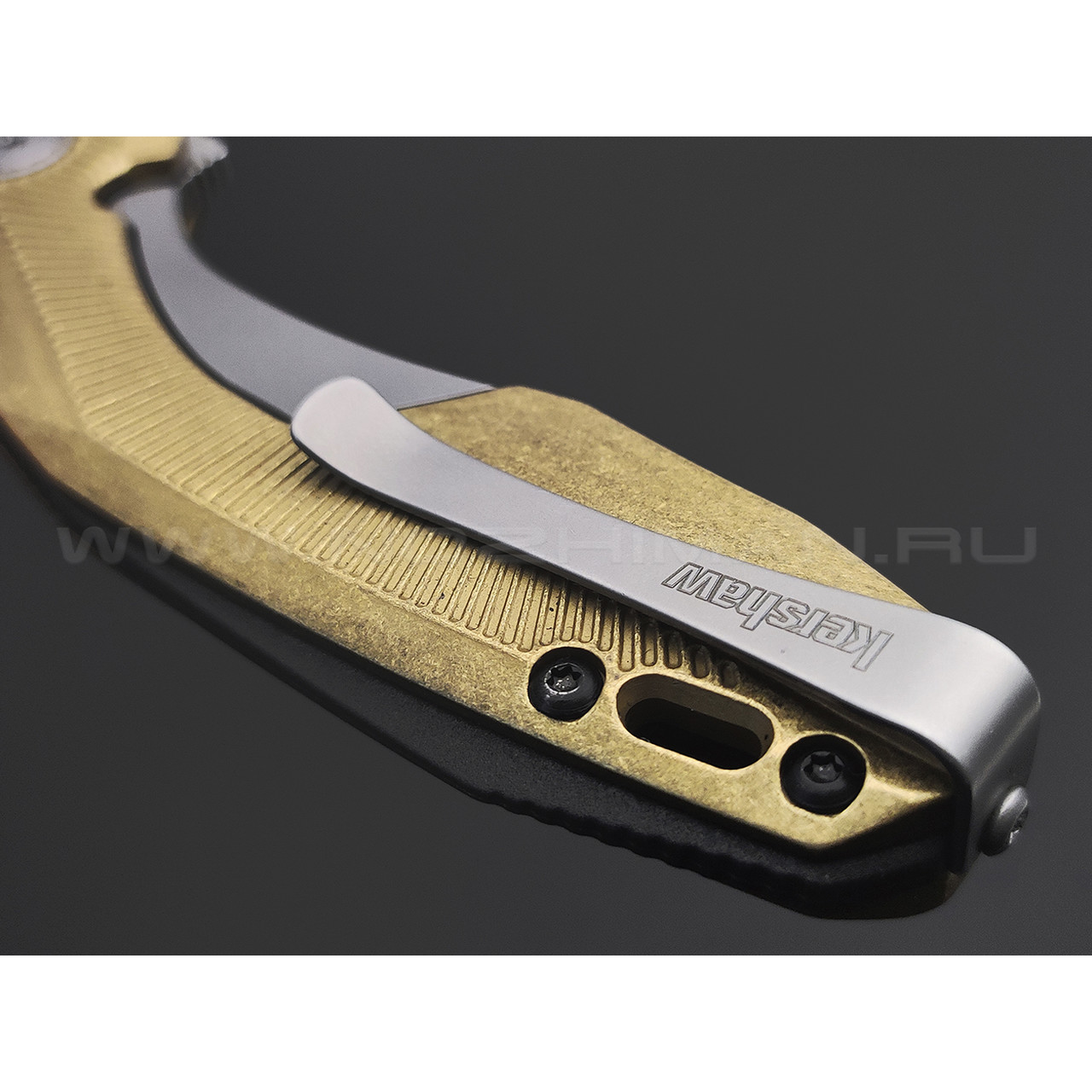 Нож Kershaw Tumbler 4038BRZ сталь D2 стоунвош, рукоять Бронза