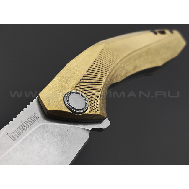Нож Kershaw Tumbler 4038BRZ сталь D2 стоунвош, рукоять Бронза