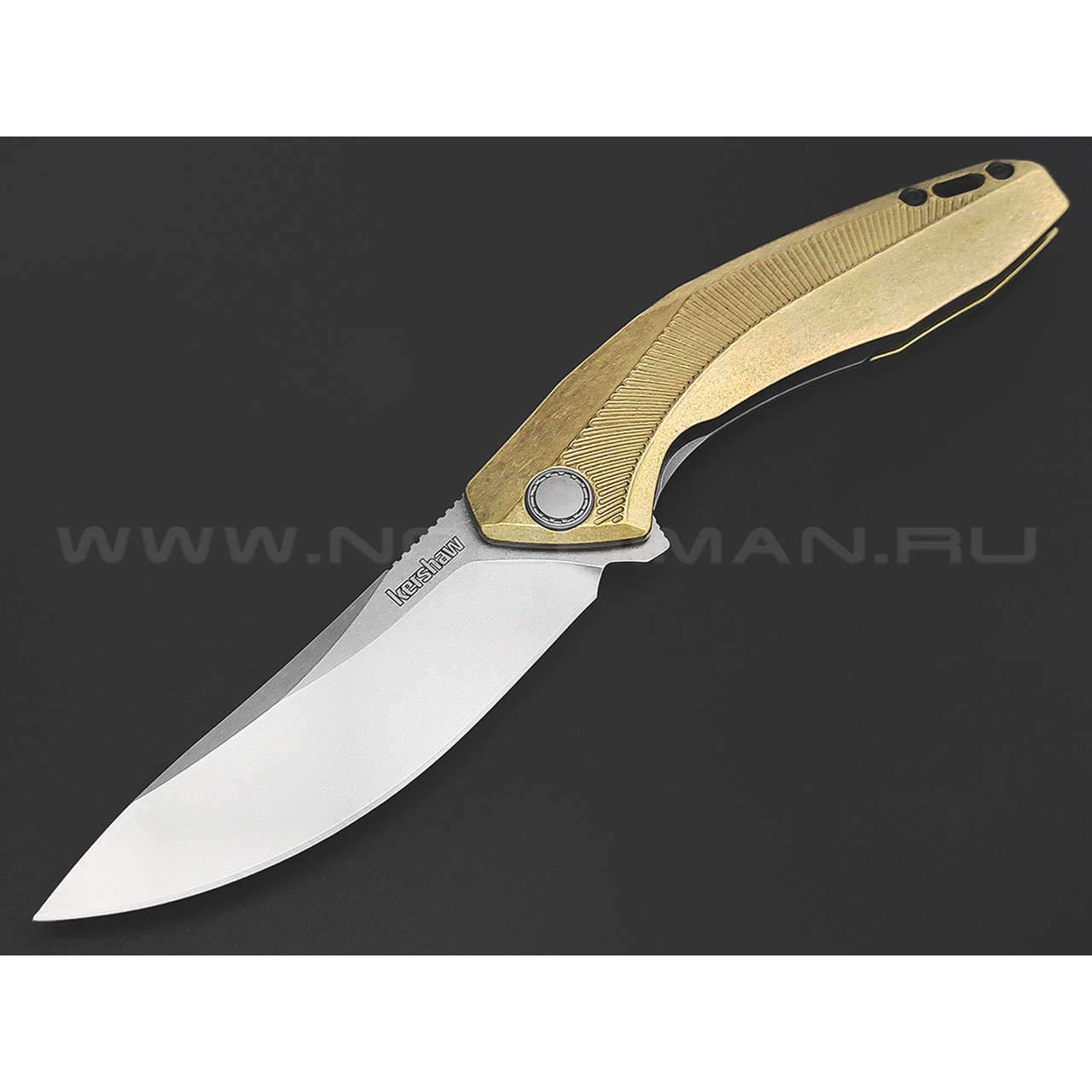 Нож Kershaw Tumbler 4038BRZ сталь D2 стоунвош, рукоять Бронза