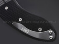 Нож CRKT Hootenanny K300KXP сталь 8Cr13MoV, рукоять Glass-Reinforced Nylon, steel