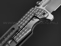 Нож Artisan Cutlery Proponent 1820G-FGY сталь S35VN, рукоять Titanium TC4 обработка Frag