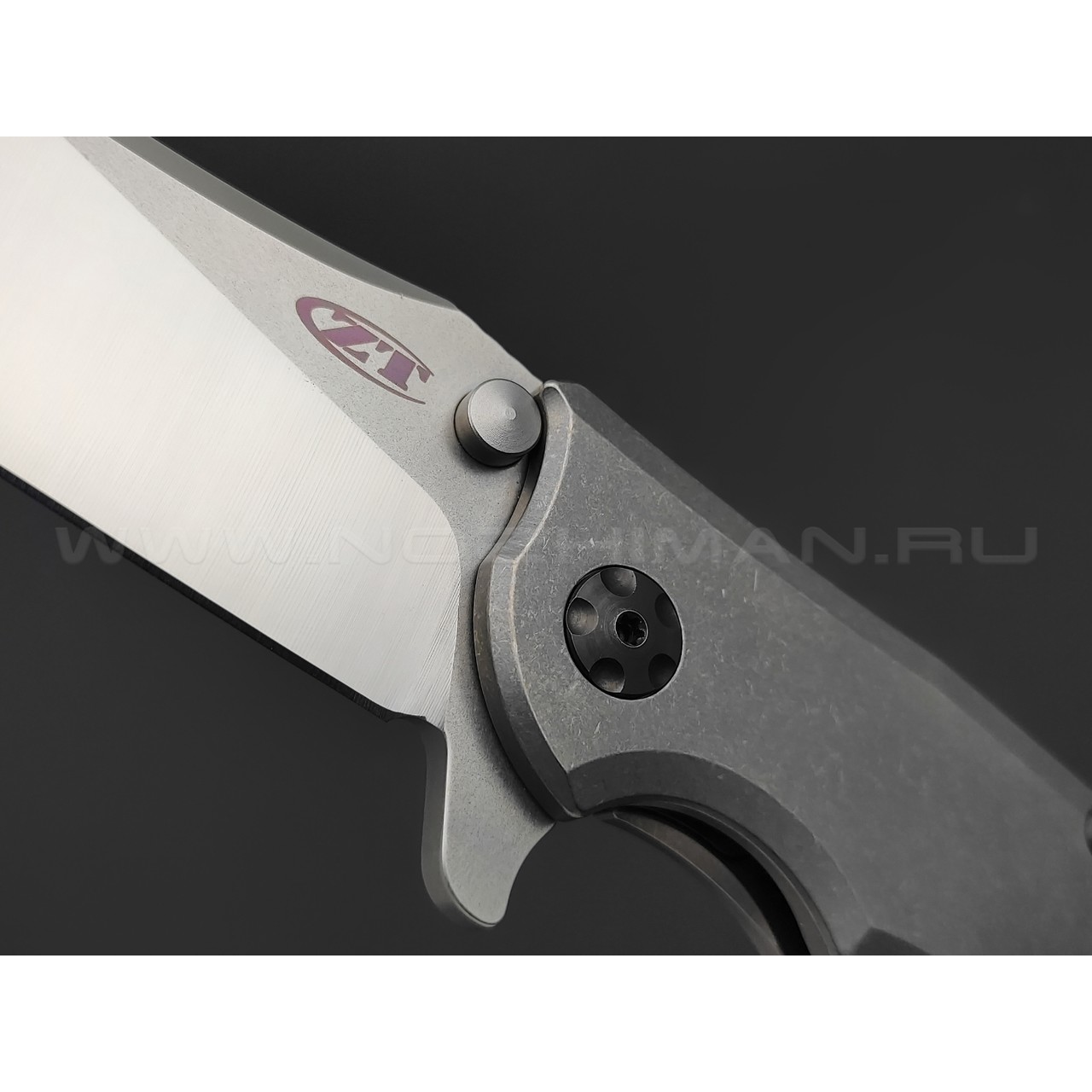 Нож Zero Tolerance 0562TI сталь CPM 20CV satin, рукоять Titanium 6AL4V