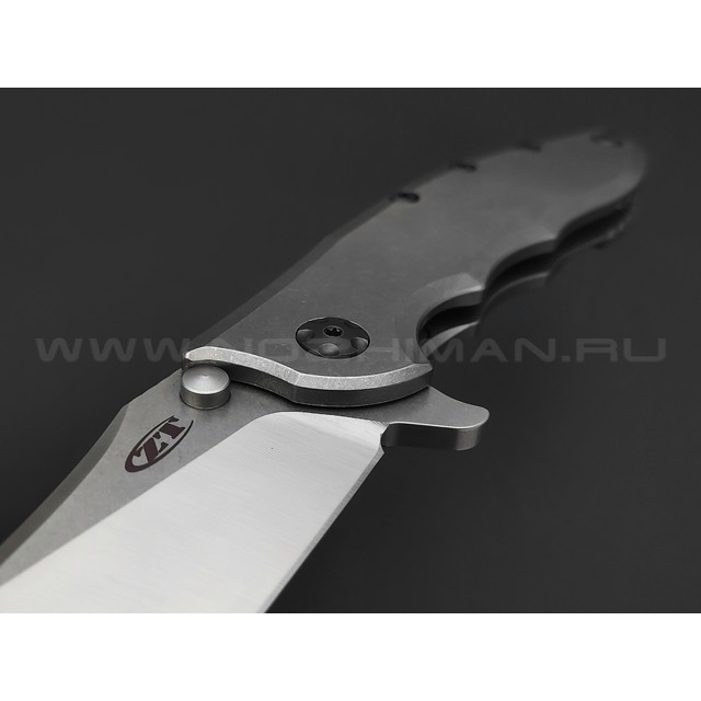 Нож Zero Tolerance 0562TI сталь CPM 20CV satin, рукоять Titanium 6AL4V