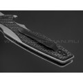 Zero Tolerance нож 0393GLCF сталь CPM 20CV стоунвош, рукоять Titanium, Carbon fiber