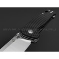 Нож QSP Penguin QS130-E сталь D2 satin, рукоять Carbon fiber