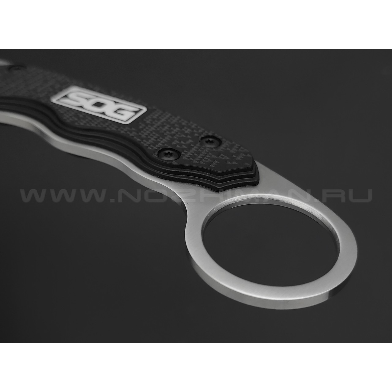 Нож керамбит SOG Gambit GB1001 сталь 3Cr13, рукоять GRN