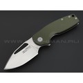 Нож SOG Stout FLK Green 14-03-01-57 сталь Cryo D2, рукоять Stainless steel, G10 green