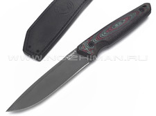 Eagle Knives нож Aviator 1 сталь N690, рукоять Micarta red & green