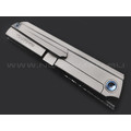 TuoTown складной нож Common сталь Damascus, рукоять Titanium TC4 grey TuoTown складной нож Common сталь Damascus, рукоять Titanium TC4 grey