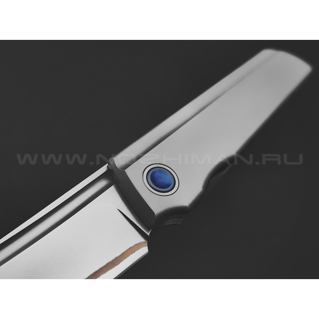 TuoTown складной нож Common сталь Laminated SKD11-Copper, рукоять Titanium TC4 grey
