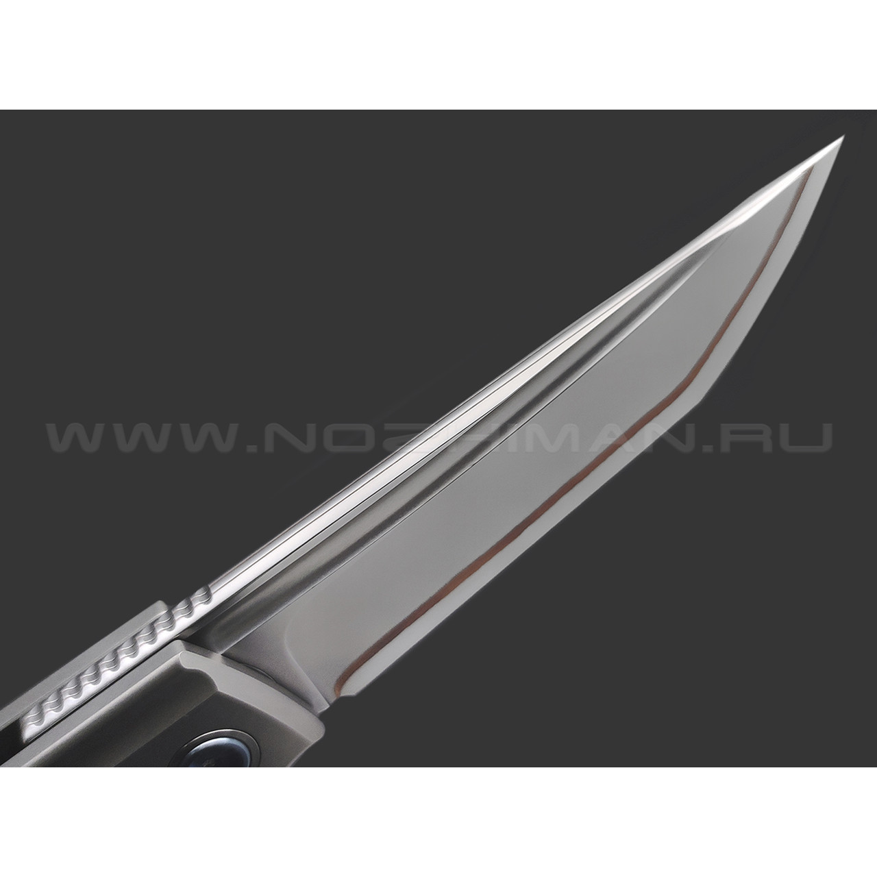 TuoTown складной нож Common сталь Laminated SKD11-Copper, рукоять Titanium TC4 grey