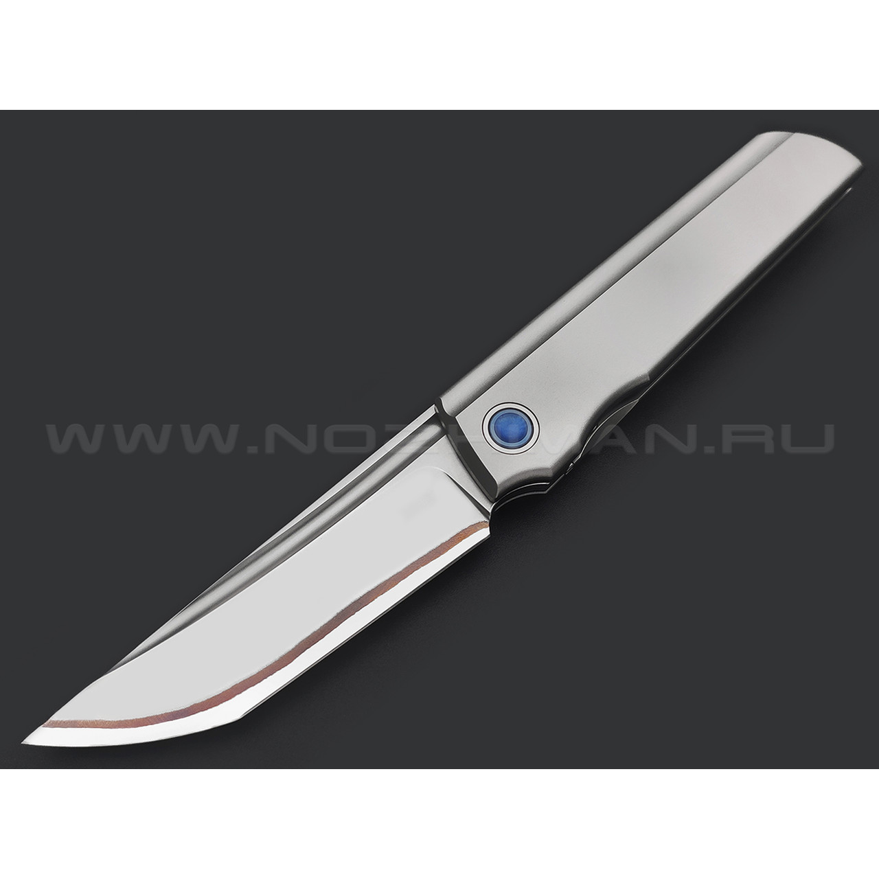 TuoTown складной нож Common сталь Laminated SKD11-Copper, рукоять Titanium TC4 grey